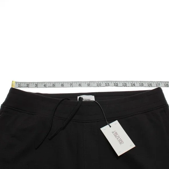 Orchard & Broome NWT Canal Joggers / Sweatpants Size XL Black Cotton Blend